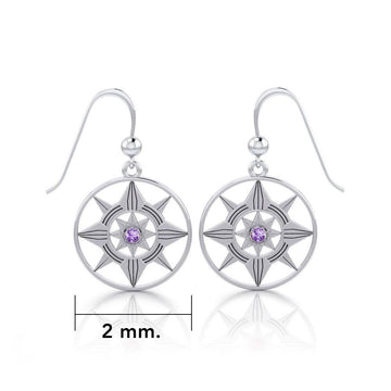 Be A Star Silver Earrings by Sibylle Grummes Unruh TER560 - Jewelry